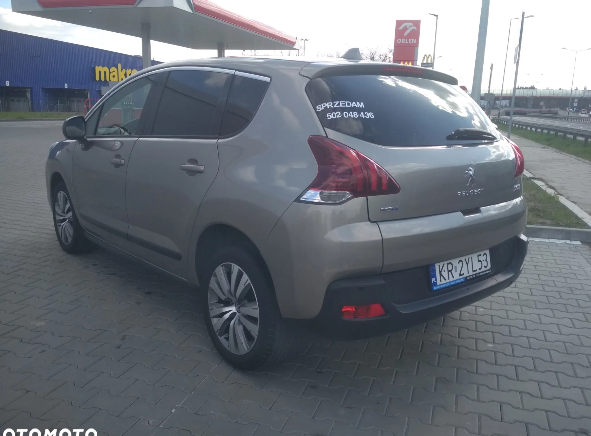 Peugeot 3008 cena 47400 przebieg: 102700, rok produkcji 2015 z Kraków małe 137